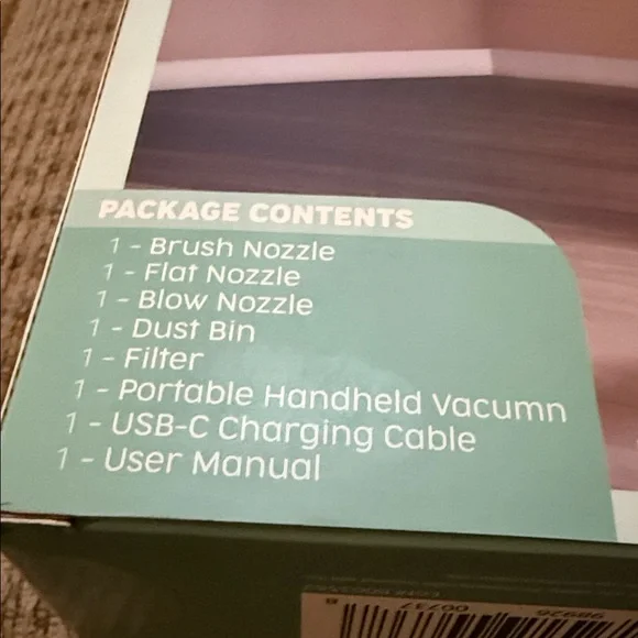 IJoy Home 2-in-1 Cordless Mini Handheld Vacuum - Picture 3 of 7